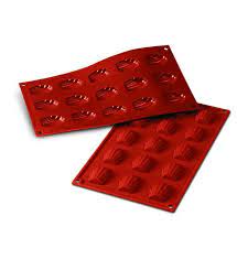 Moule 15 minis madeleines 4.4x3.4x1cm