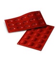 Moule 15 minis madeleines 4.4x3.4x1cm