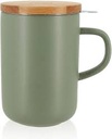 Tasse + filtre inox Ogo 475ml Amande
