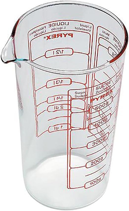 Pichet gradué 0,5L Pyrex