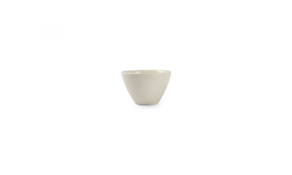 Bol 10xH7cm conique Blanc Cirro