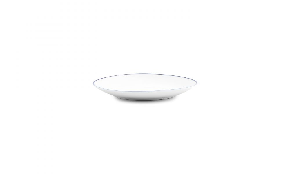 Assiette plate coupe 20,5cm Blue Rim