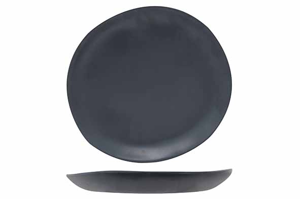 KUPO ASSIETTE PLATE MISTY GREY D19,9XH2C M MELAMINE