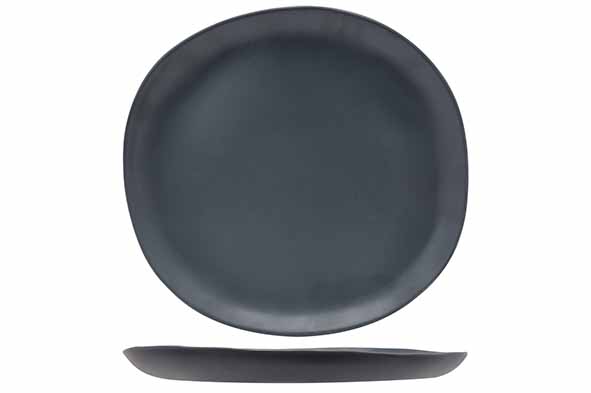 KUPO ASSIETTE PLATE MISTY GREY D28XH1,7C M MELAMINE