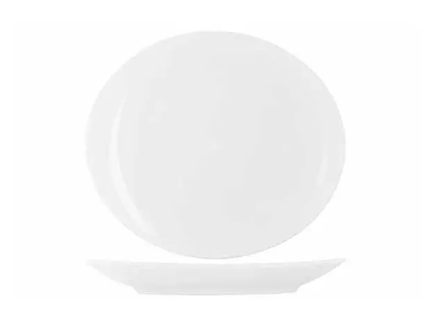 Assiette ovale essential 29.5x26.5cm steak