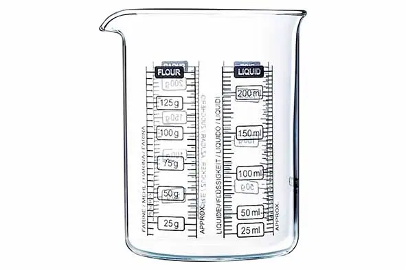 MESURE GARDUEE PYREX 0,25L