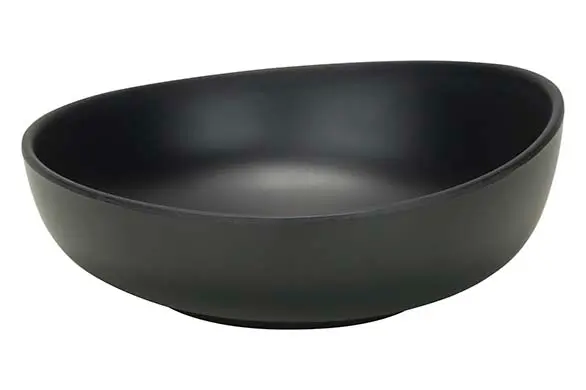 Bol mélamine organique noir 16cm