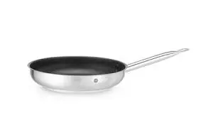 POELE INOX ANTIADHERANTE D21,5xH5,2cm