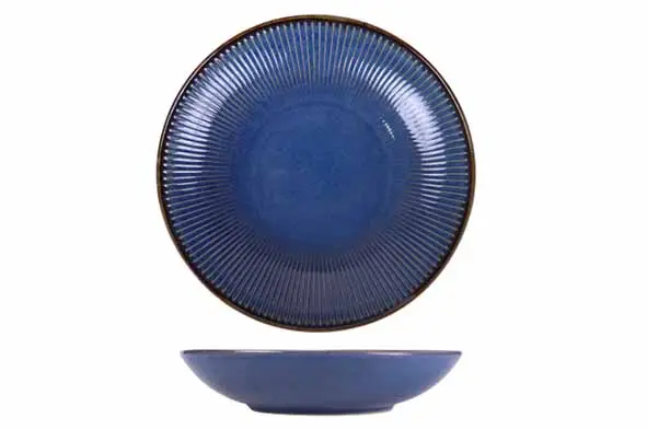 ASSIETTE ESTRENA BLUEBERRY CREUSE D23CM 
