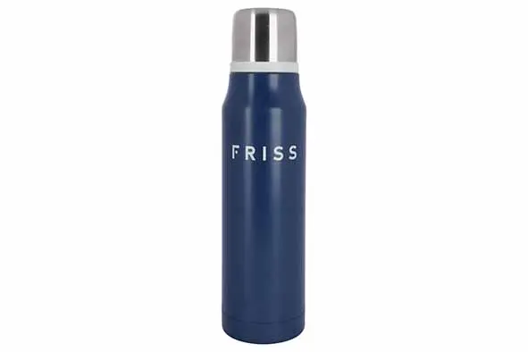FRISS ISOLEERFLES RVS 0,5L BLAUW