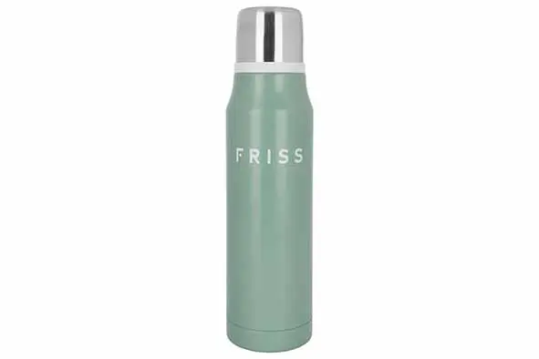 FRISS ISOLEERFLES RVS 0,5L GROEN