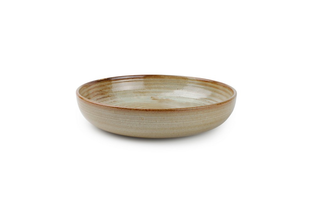 Assiette creuse 22xH4,5cm beige Escura