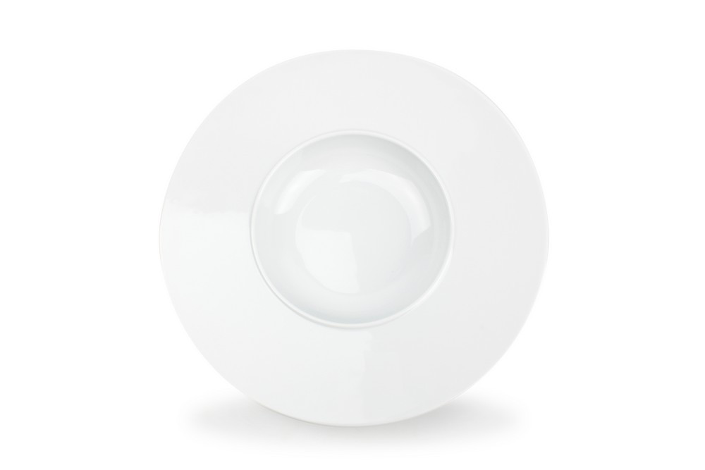 Assiette creuse 29,5/15xH3,5cm blanc Galaxi
