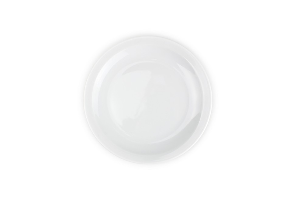 Assiette plate 19cm blanc Scandia