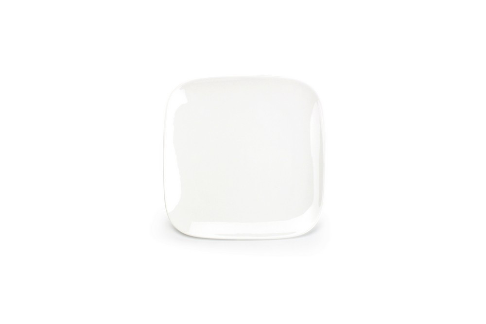 Assiette plate 19x19cm blanc Match