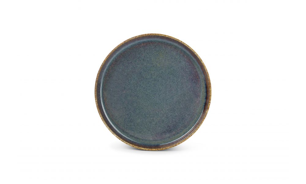 Assiette plate 20cm vert Pila