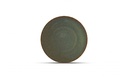 Assiette plate 21cm vert Cirro