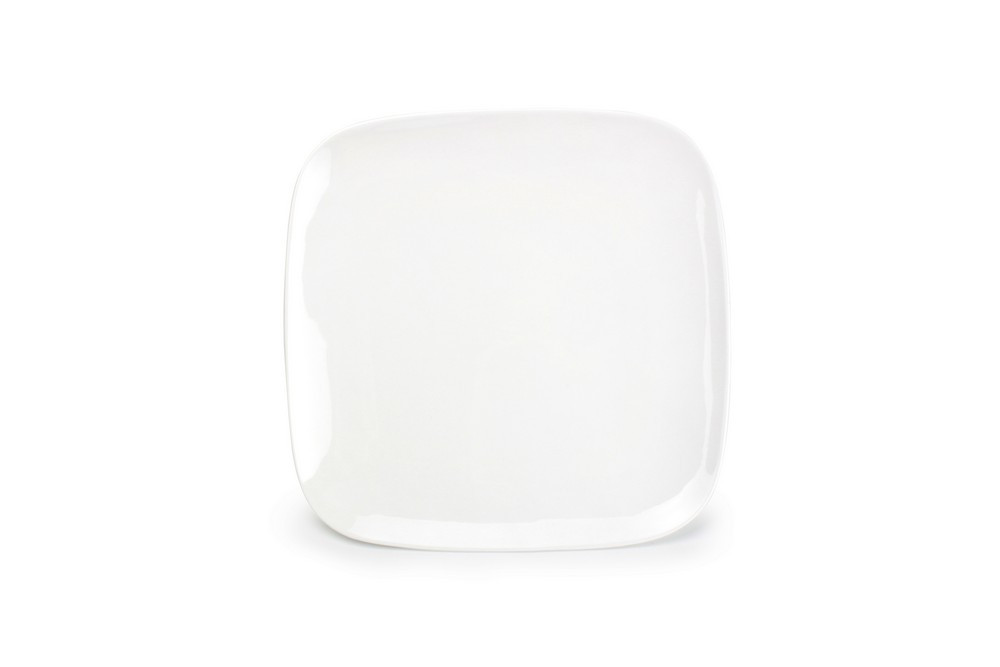Assiette plate 26x26cm blanc Match