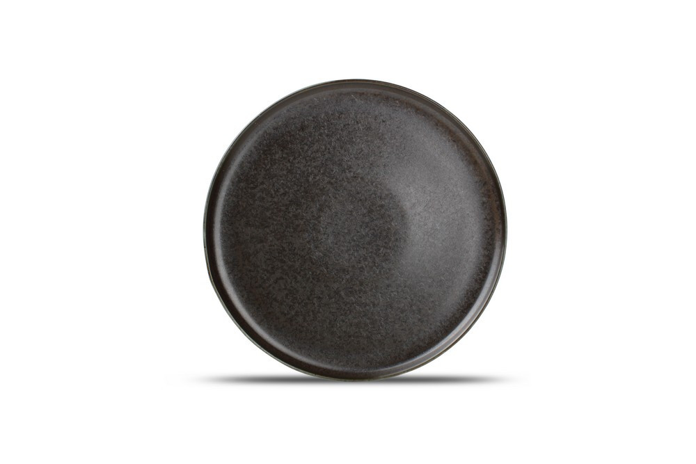 Assiette plate 27,5cm black Ceres