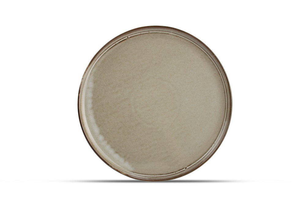 Assiette plate 27,5cm grey Ceres