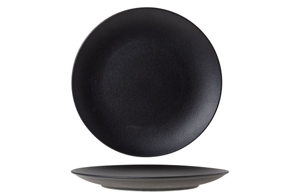 ASSIETTE PLATE D24CM COUPE BLACKSTONE