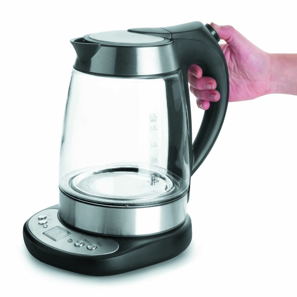 BOUILLOIRE ELECTRIQUE VERRE 1.7 L 2200W