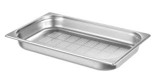 Bac Gastronorme inox 1/1 H65 mm Kitchen Line perforé