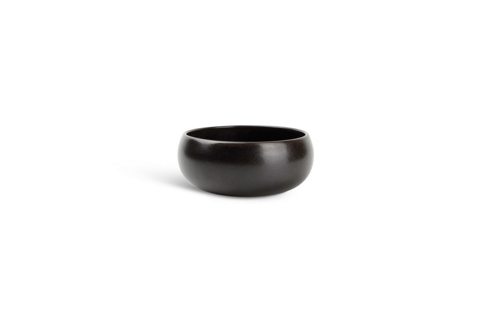 Bol 14xH6,5cm globe black Ceres
