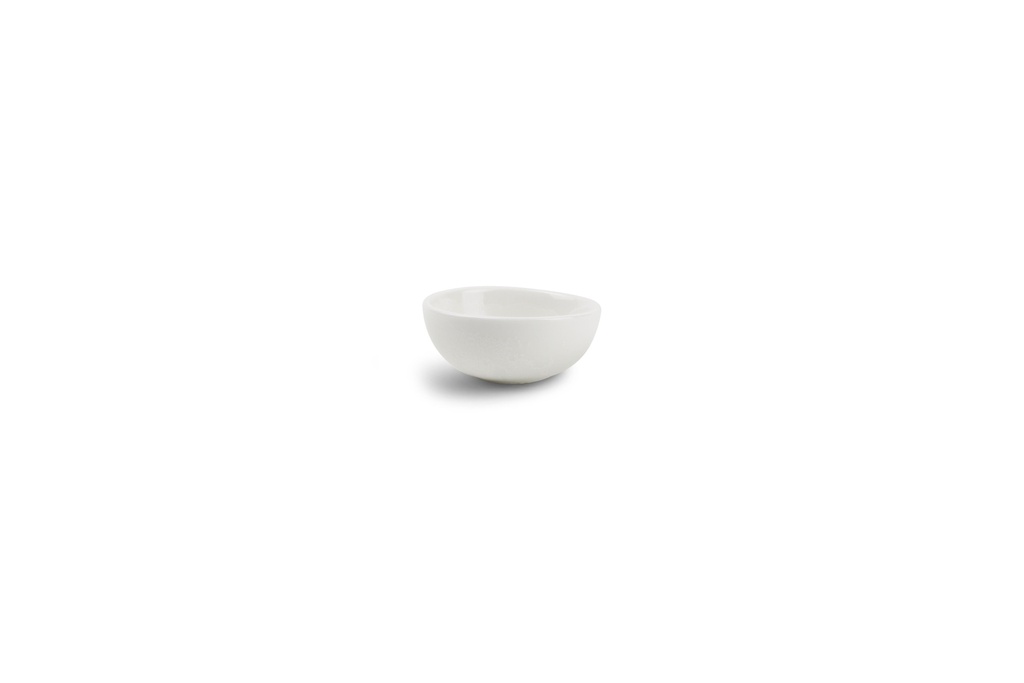 Bol 7,5xH2/3cm white Ceres
