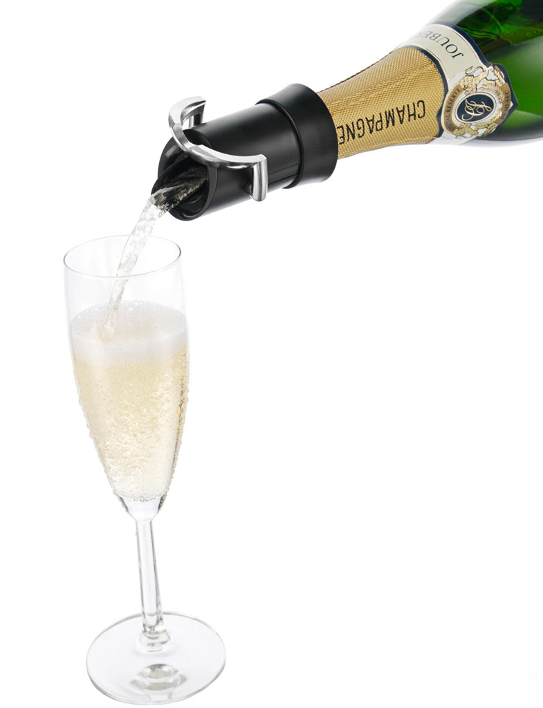 Bouchon de champagne saver noir Vacuvin