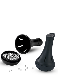 Billes nettoyantes pour carafes Bilbo NOIR