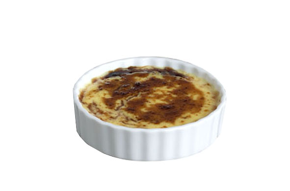 Set 4 coupelles à crème brûlée D12Xh3cm