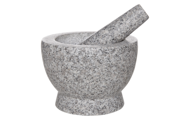 MORTIER + PILON D18XH11CM GRANITE