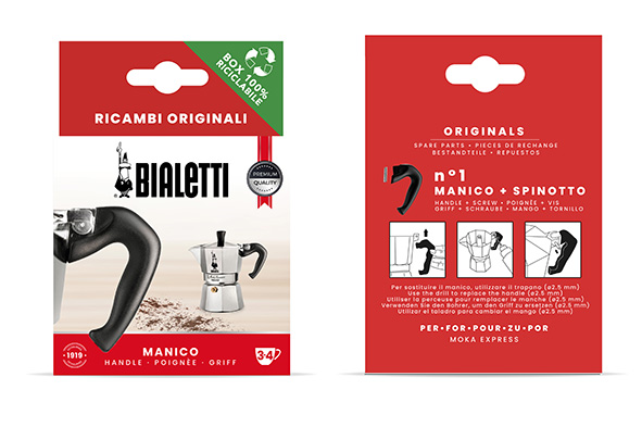 POIGNEE MOKA EXPRESS 3-4T NEW