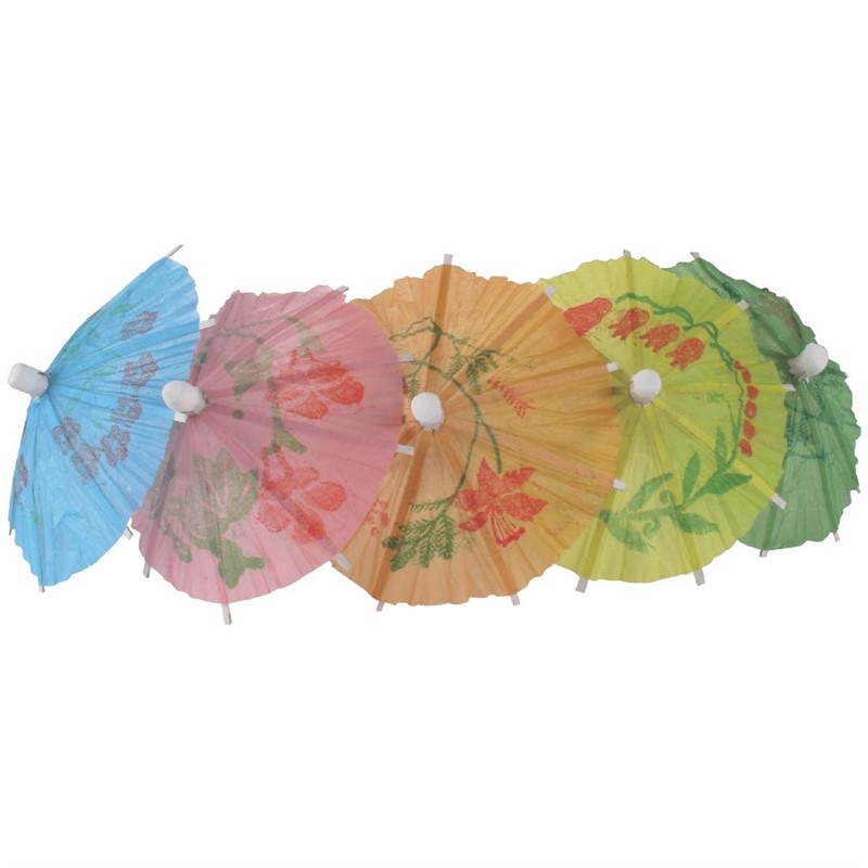Set 144 Parasols en papier