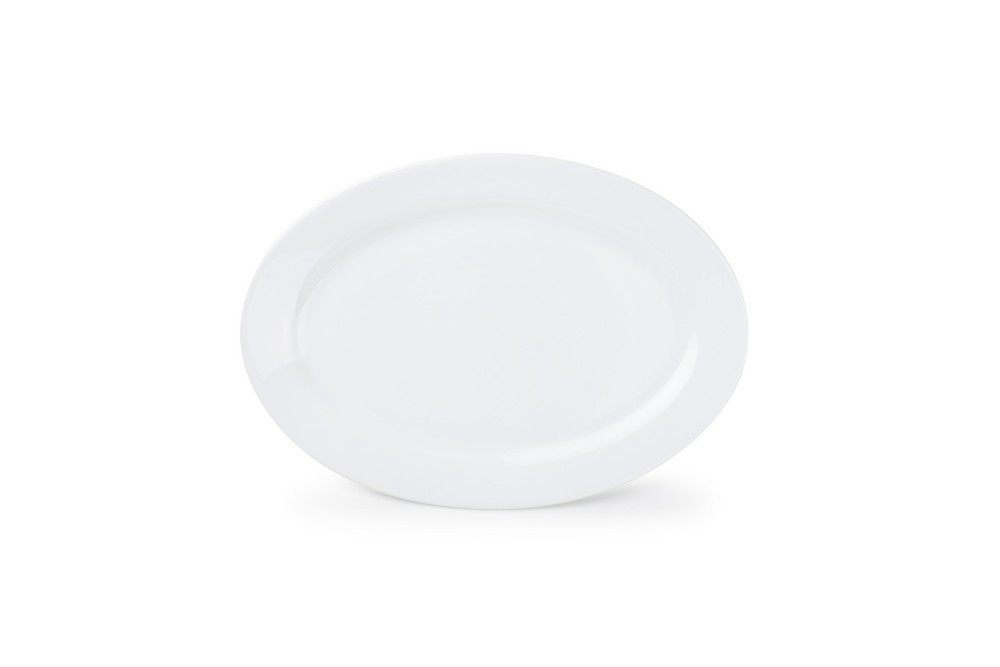 Assiette 24,5x17,5cm Basic White