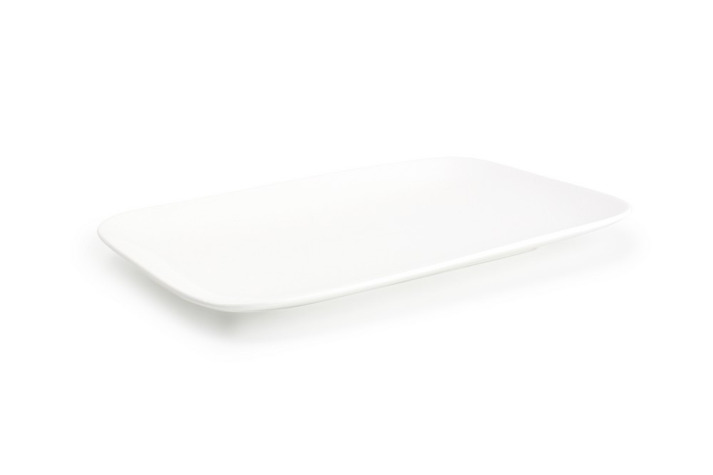 Assiette 33,5x22cm blanc Match