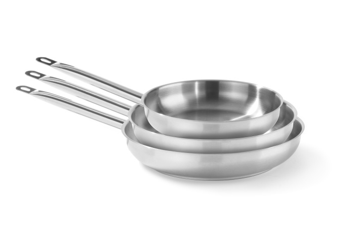 Poêle inox 24x4,5 cm Profi Line