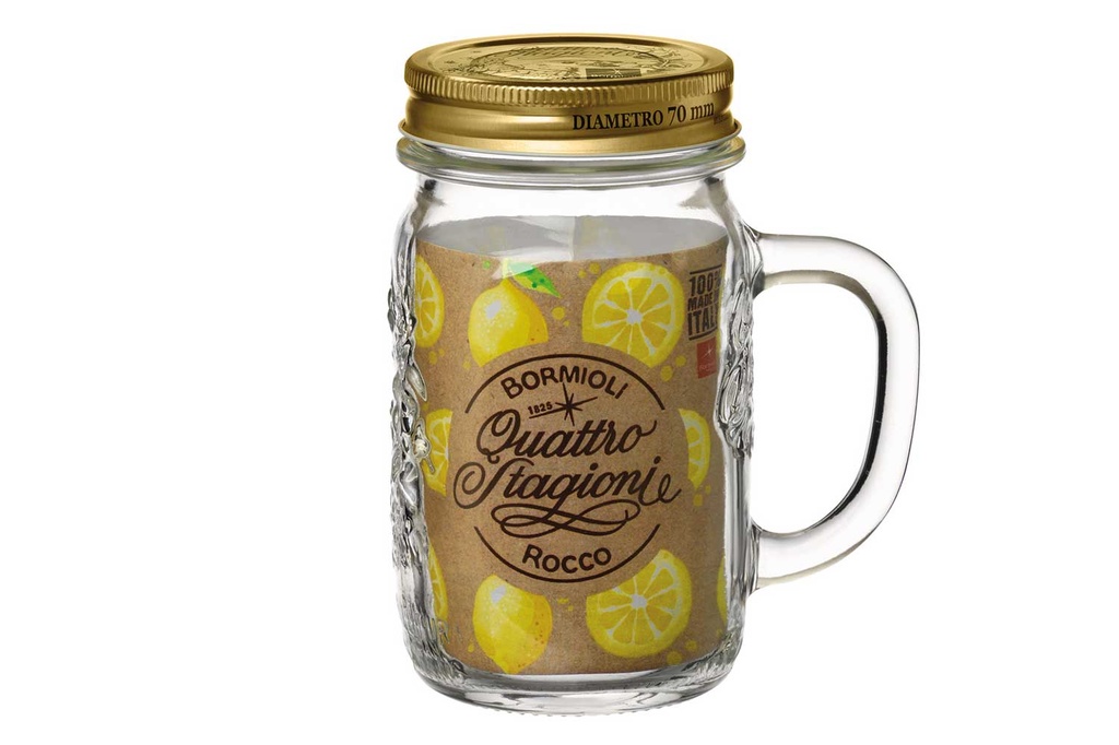 BOCAL avec poignée + couvercle 41,5CL 