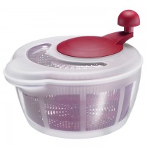 Salad spinner »Fortuna«, 5 l, red, shrink-foiled