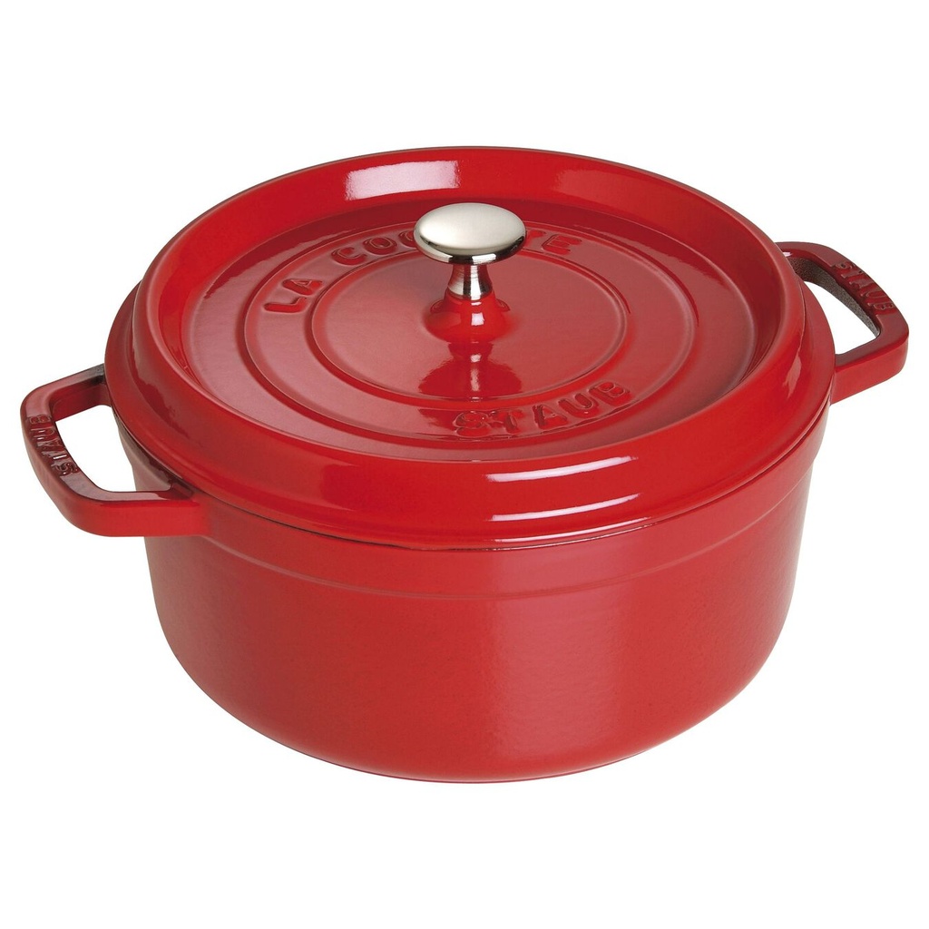 Cocotte Staub 24 cm - cerise 3,8 l