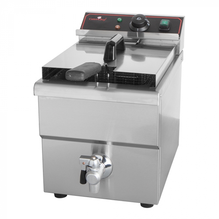 Friteuse CaterChef 8L Extra robinet de vidange