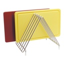 Support inox planches