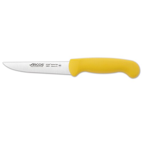 [290100] KEUKEN MES LEMMET 10CM GEEL