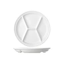 [HJ3151] ASSIETTE FONDUE 4 COMP. 26CM