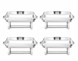 [238837] SET 4 CHAFING DISH + 4 GN 1/1 H6.5CM