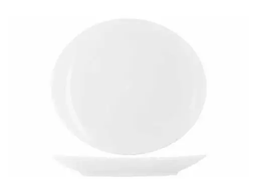 [5190057] Assiette ovale essential 29.5x26.5cm steak