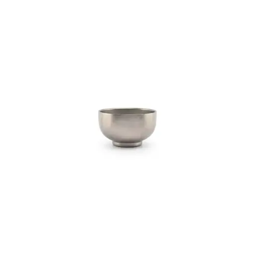 [614160] Bol 12xH7cm double paroi vintage argent Host