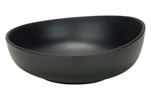 [6449410] UNBREAKABLE KOM 16X16XH6CM ZWART ORGANISCH MELAMINE