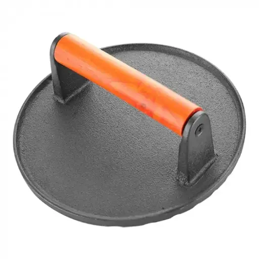 [008082] Vlees braad gewicht gietijzer D18xH6cm